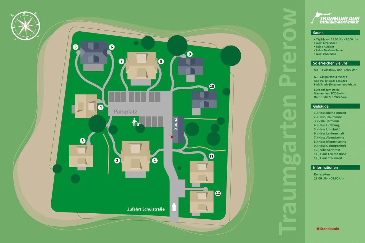 Traumgarten Villa Sanftmut Prerow Bagian luar foto